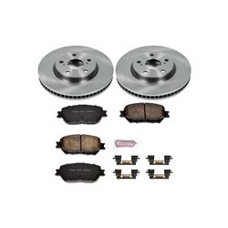 PowerStop Z17 Evolution Plus Stock Replacement Brake Kits for 2006 GS300, 2009-2015 IS250 - KOE5272