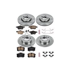 PowerStop Z17 Evolution Plus Stock Replacement Brake Kits for 1998-2001 A6 QUATTRO - KOE532
