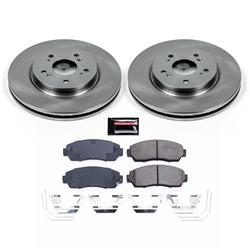 PowerStop Z17 Evolution Plus Stock Replacement Brake Kits for 2011 ACCORD CROSSTOUR, 2012-2016 CR-V, 2012-2015 CROSSTOUR - KOE5432