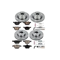 PowerStop Z17 Evolution Plus Stock Replacement Brake Kits for 2006-2007 530XI, 2009-2010 535I XDRIVE, 2008 535XI - KOE5440