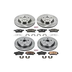 PowerStop Z17 Evolution Plus Stock Replacement Brake Kits for 2008-2009 G8 - KOE5530