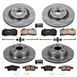 PowerStop Z17 Evolution Plus Stock Replacement Brake Kits for 2008-2010 COBALT - KOE5533