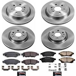 PowerStop Z17 Evolution Plus Stock Replacement Brake Kits for 2011 9-4X, 2010-2016 SRX - KOE5546