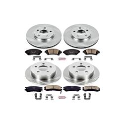 PowerStop Z17 Evolution Plus Stock Replacement Brake Kits for 2005 IMPALA, MONTE CARLO - KOE5564