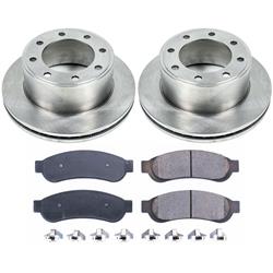 PowerStop Z17 Evolution Plus Stock Replacement Brake Kits for 2010-2012 F-250 SUPER DUTY, F-350 SUPER DUTY - KOE5578