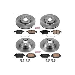 PowerStop Z17 Evolution Plus Stock Replacement Brake Kits for 2007-2008 S80 - KOE5610