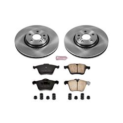 PowerStop Z17 Evolution Plus Stock Replacement Brake Kits for 2011-2014 S60, 2007-2014 S80 - KOE5613