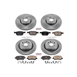 PowerStop Z17 Evolution Plus Stock Replacement Brake Kits for 2010-2015 XC60 - KOE5703
