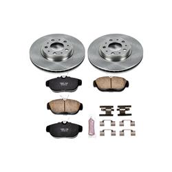 PowerStop Z17 Evolution Plus Stock Replacement Brake Kits for 1997-1998 V90, S90, 1995-1997 960 - KOE571