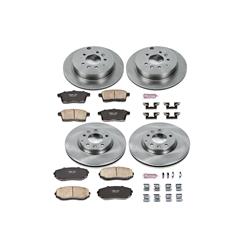 PowerStop Z17 Evolution Plus Stock Replacement Brake Kits for 2007-2012 CX-7 - KOE5829