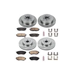 PowerStop Z17 Evolution Plus Stock Replacement Brake Kits for 2010-2014 LEGACY, OUTBACK - KOE5830