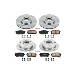 PowerStop Z17 Evolution Plus Stock Replacement Brake Kits for 2010-2013 FORTE, FORTE KOUP - KOE5838