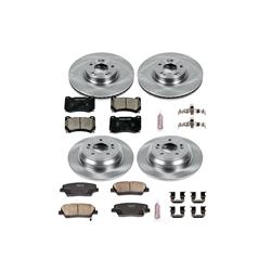 PowerStop Z17 Evolution Plus Stock Replacement Brake Kits for 2009 GENESIS - KOE5844
