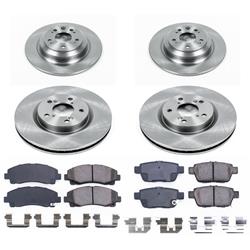 PowerStop Z17 Evolution Plus Stock Replacement Brake Kits for 2009-2014 TL - KOE5856