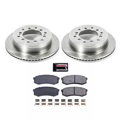 PowerStop Z17 Evolution Plus Stock Replacement Brake Kits for 2010-2024 4RUNNER, 2010-2014 FJ CRUISER, 2010-2023 GX460 - KOE5875