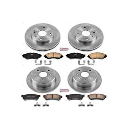 PowerStop Z17 Evolution Plus Stock Replacement Brake Kits for 2007-2008 FORENZA, RENO - KOE5896
