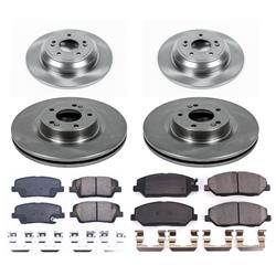 PowerStop Z17 Evolution Plus Stock Replacement Brake Kits for 2009 GENESIS - KOE5922