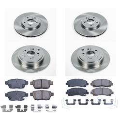 PowerStop Z17 Evolution Plus Stock Replacement Brake Kits for 2012-2014 RIDGELINE - KOE5940