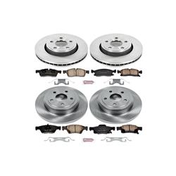PowerStop Z17 Evolution Plus Stock Replacement Brake Kits for 2011-2020 DURANGO, 2011-2016 GRAND CHEROKEE - KOE5952