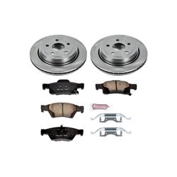 PowerStop Z17 Evolution Plus Stock Replacement Brake Kits for 2011-2024 DURANGO, 2011-2021 GRAND CHEROKEE, 2022 GRAND CHEROKEE WK - KOE5953