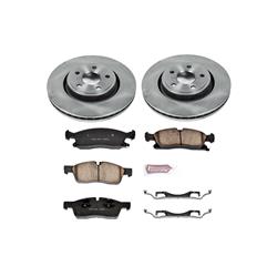 PowerStop Z17 Evolution Plus Stock Replacement Brake Kits for 2011-2020 DURANGO, 2011-2012 GRAND CHEROKEE - KOE5954
