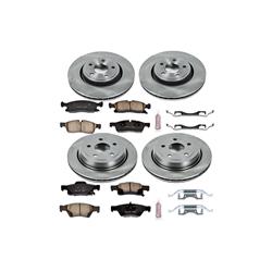 PowerStop Z17 Evolution Plus Stock Replacement Brake Kits for 2011-2020 DURANGO, 2011-2012 GRAND CHEROKEE - KOE5955