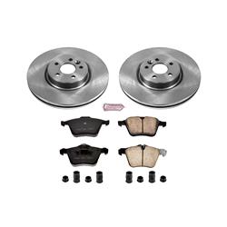 PowerStop Z17 Evolution Plus Stock Replacement Brake Kits for 2011-2014 S60, 2007-2014 S80 - KOE5978