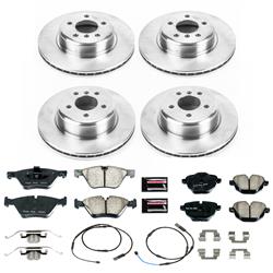 PowerStop Z17 Evolution Plus Stock Replacement Brake Kits for 2011-2016 528I, 2012-2016 528I XDRIVE - KOE6033