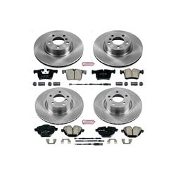 PowerStop Z17 Evolution Plus Stock Replacement Brake Kits for 2011-2017 X3, 2015-2018 X4 - KOE6039