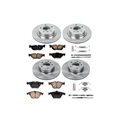 PowerStop Z17 Evolution Plus Stock Replacement Brake Kits for 2011-2013 328I XDRIVE - KOE6074