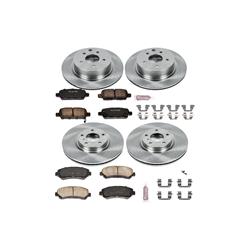 PowerStop Z17 Evolution Plus Stock Replacement Brake Kits for 2009-2014 MAXIMA - KOE6075