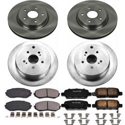 PowerStop Z17 Evolution Plus Stock Replacement Brake Kits for 2009-2013 GRAND VITARA - KOE6090