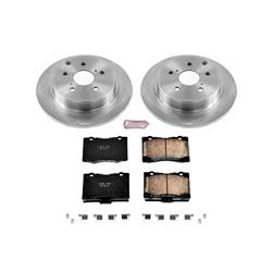 PowerStop Z17 Evolution Plus Stock Replacement Brake Kits for 2016-2019 MIRAI, 2012-2017 PRIUS V - KOE6099