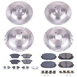 PowerStop Z17 Evolution Plus Stock Replacement Brake Kits for 2012-2018 YARIS - KOE6105