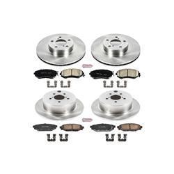 PowerStop Z17 Evolution Plus Stock Replacement Brake Kits for 2012-2016 IMPREZA - KOE6113