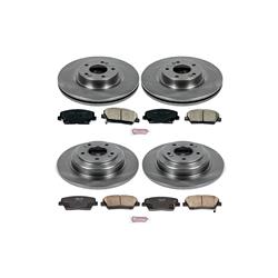 PowerStop Z17 Evolution Plus Stock Replacement Brake Kits for 2010-2016 GENESIS COUPE - KOE6170