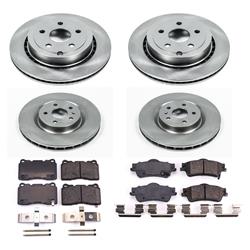 PowerStop Z17 Evolution Plus Stock Replacement Brake Kits for 2009 G8 - KOE6187