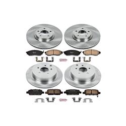 PowerStop Z17 Evolution Plus Stock Replacement Brake Kits for 2011-2013 M56, M37, 2012-2013 M35H - KOE6237