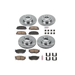 PowerStop Z17 Evolution Plus Stock Replacement Brake Kits for 2003 PROTEGE - KOE6243