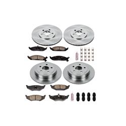 PowerStop Z17 Evolution Plus Stock Replacement Brake Kits for 1995-2000 CIRRUS - KOE6265