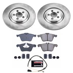 PowerStop Z17 Evolution Plus Stock Replacement Brake Kits for 2010-2015 XF, XK, 2010-2019 XJ - KOE6282