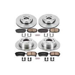 PowerStop Z17 Evolution Plus Stock Replacement Brake Kits for 2009-2012 ELANTRA - KOE6302