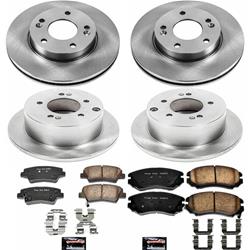 PowerStop Z17 Evolution Plus Stock Replacement Brake Kits for 2010-2011 SOUL - KOE6310