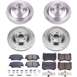 PowerStop Z17 Evolution Plus Stock Replacement Brake Kits for 2011 EQUUS - KOE6312