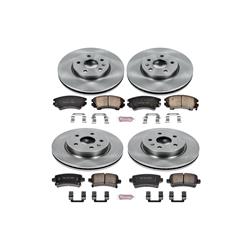 PowerStop Z17 Evolution Plus Stock Replacement Brake Kits for 2010-2011 9-5 - KOE6330