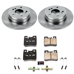 PowerStop Z17 Evolution Plus Stock Replacement Brake Kits for 1990-1993 300CE, 1993 300E, 1990-1992 300TE - KOE6333