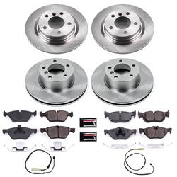 PowerStop Z17 Evolution Plus Stock Replacement Brake Kits for 2010-2013 128I - KOE6347