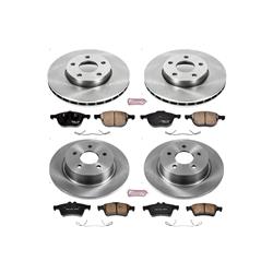 PowerStop Z17 Evolution Plus Stock Replacement Brake Kits for 2013-2018 C-MAX - KOE6397