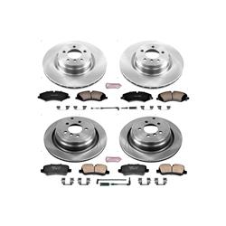 PowerStop Z17 Evolution Plus Stock Replacement Brake Kits for 2010-2012 RANGE ROVER - KOE6476