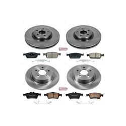 PowerStop Z17 Evolution Plus Stock Replacement Brake Kits for 2013-2016 ESCAPE, 2014-2018 TRANSIT CONNECT - KOE6478